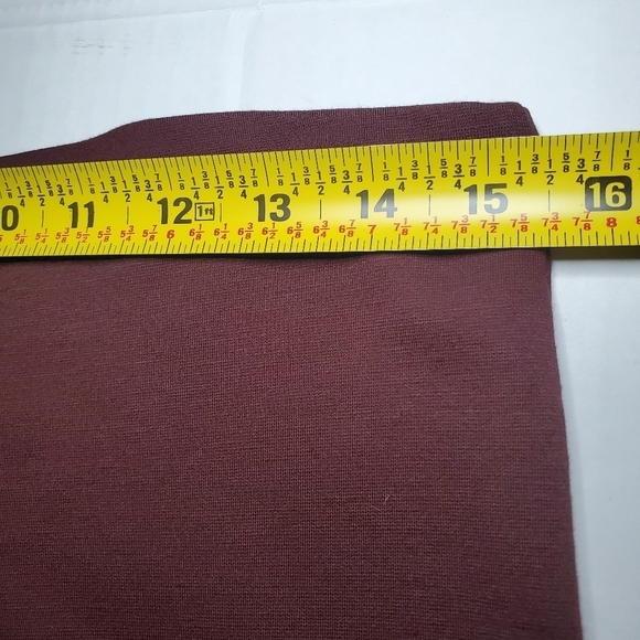 Urban Outfitters Women’s Flare Burgundy Leggings Pants Size M - Picture 7 of 9
